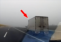 高速路上直播停车？司机：大雾天，我想休