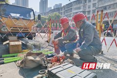 国网株洲天元供电支公司：“电医生”检修，守护配网健康