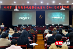 株洲市二医院举行2025年度党风廉政建设工